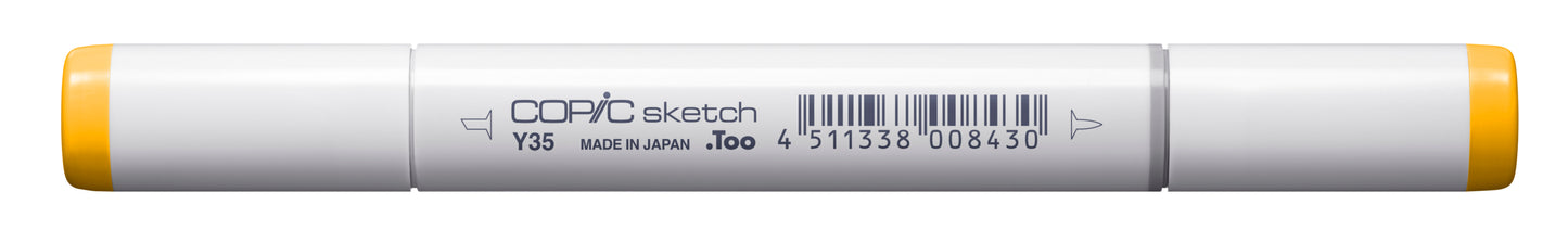 Copic Sketch Y35 Maize Marker <inline style="float: right; margin-right: 10px; background-color: rgb(249, 210, 120);">&nbsp;&nbsp;&nbsp;&nbsp;&nbsp;&nbsp; </inline>