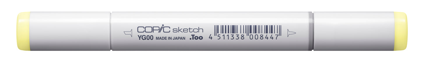 Copic Sketch YG00 Mimosa Yellow Marker <inline style="float: right; margin-right: 10px; background-color: rgb(231,228,157);">&nbsp;&nbsp;&nbsp;&nbsp;&nbsp;&nbsp; </inline>