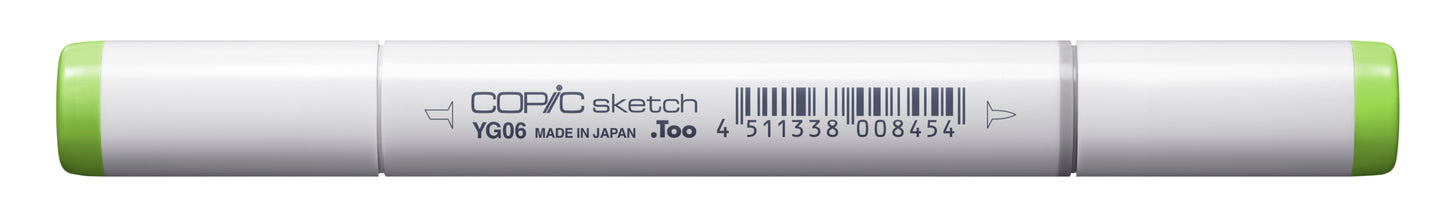 Copic Sketch YG06 Yellowish Green Marker <inline style="float: right; margin-right: 10px; background-color: rgb(196,226,150);">&nbsp;&nbsp;&nbsp;&nbsp;&nbsp;&nbsp; </inline>