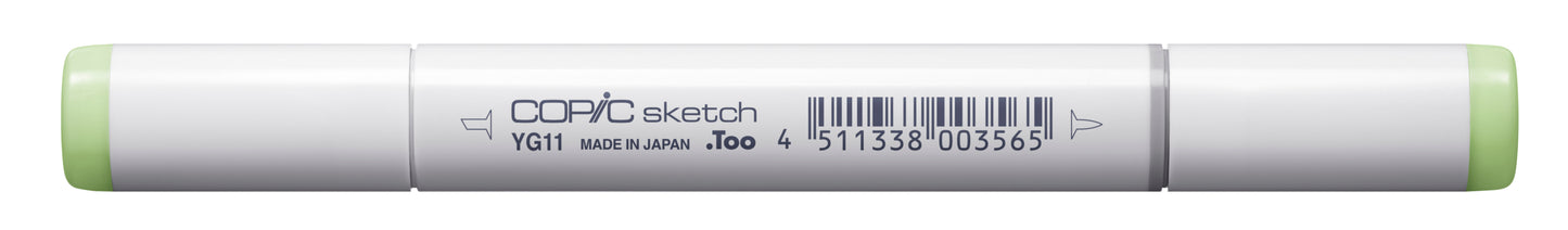 Copic Sketch YG11 Mignonette Marker <inline style="float: right; margin-right: 10px; background-color: rgb(229, 240, 208);">&nbsp;&nbsp;&nbsp;&nbsp;&nbsp;&nbsp; </inline>