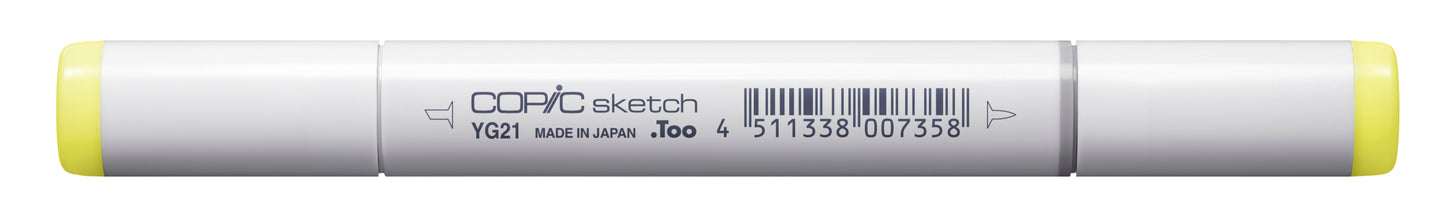 Copic Sketch YG21 Anise Marker <inline style="float: right; margin-right: 10px; background-color: rgb(246, 245, 185);">&nbsp;&nbsp;&nbsp;&nbsp;&nbsp;&nbsp; </inline>