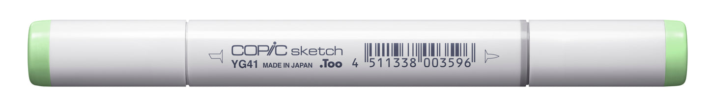 Copic Sketch YG41 Pale Cobalt Green Marker <inline style="float: right; margin-right: 10px; background-color: rgb(180, 220, 183);">&nbsp;&nbsp;&nbsp;&nbsp;&nbsp;&nbsp; </inline>