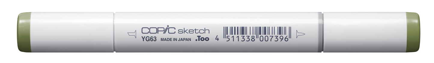Copic Sketch YG63 Pea Green Marker <inline style="float: right; margin-right: 10px; background-color: rgb(161, 203, 163);">&nbsp;&nbsp;&nbsp;&nbsp;&nbsp;&nbsp; </inline>
