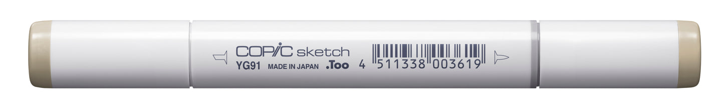 Copic Sketch YG91 Putty Marker <inline style="float: right; margin-right: 10px; background-color: rgb(218, 214, 176);">&nbsp;&nbsp;&nbsp;&nbsp;&nbsp;&nbsp; </inline>