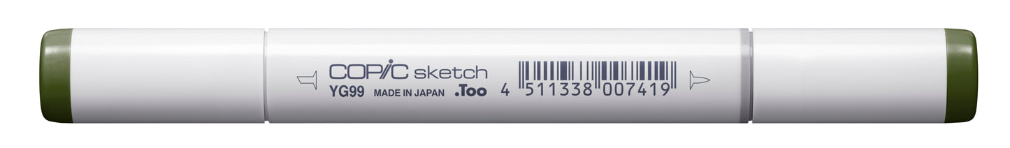 Copic Sketch YG99 Marine Green Marker <inline style="float: right; margin-right: 10px; background-color: rgb(72, 97, 39);">&nbsp;&nbsp;&nbsp;&nbsp;&nbsp;&nbsp; </inline>
