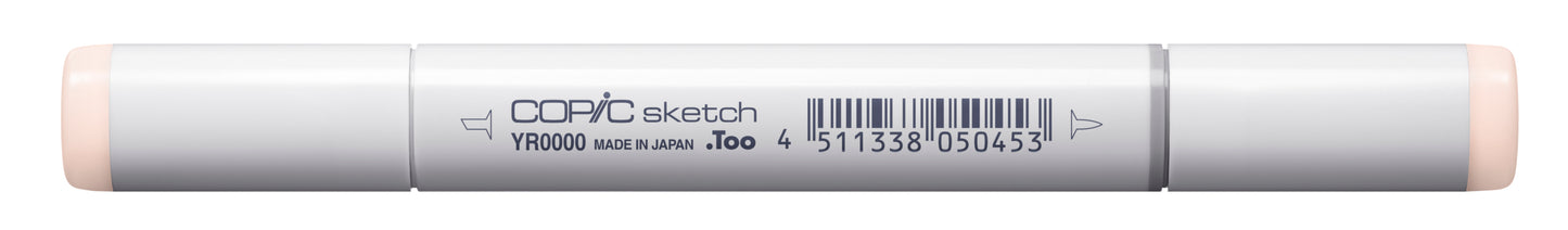Copic Sketch YR0000 Pale Chiffon Marker <inline style="float: right; margin-right: 10px; background-color: rgb(252, 232, 210);">&nbsp;&nbsp;&nbsp;&nbsp;&nbsp;&nbsp; </inline>