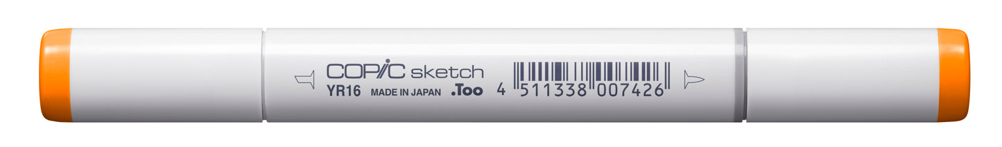 Copic Sketch YR16 Apricot Marker <inline style="float: right; margin-right: 10px; background-color: rgb(254, 183, 41);">&nbsp;&nbsp;&nbsp;&nbsp;&nbsp;&nbsp; </inline>