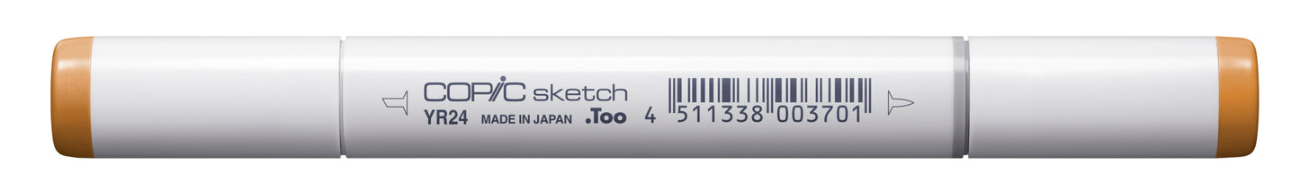 Copic Sketch YR24 Pale Sepia Marker <inline style="float: right; margin-right: 10px; background-color: rgb(203, 147, 90);">&nbsp;&nbsp;&nbsp;&nbsp;&nbsp;&nbsp; </inline>