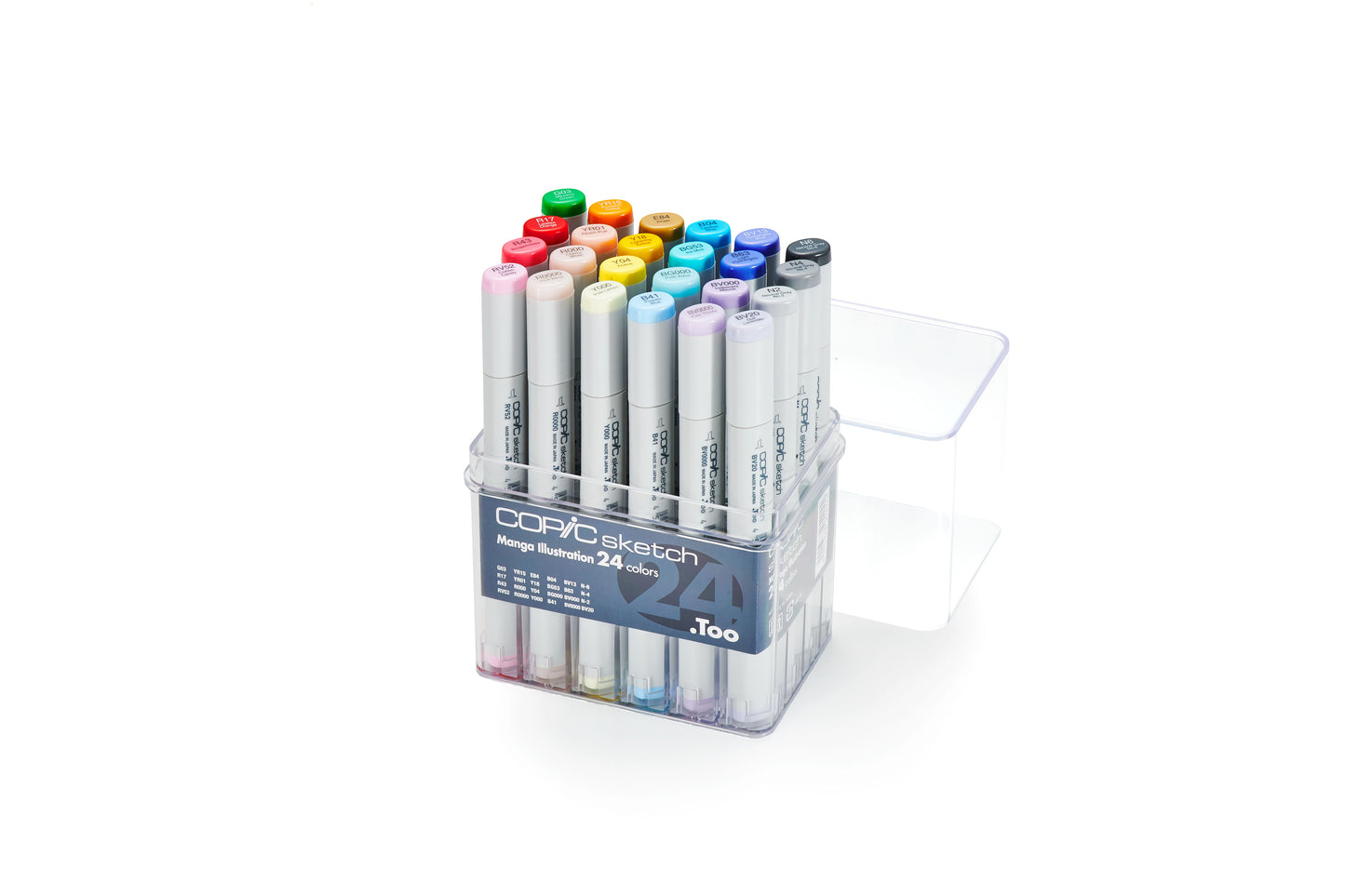 Copic Sketch Markers: 24 Color Manga Illustration Set