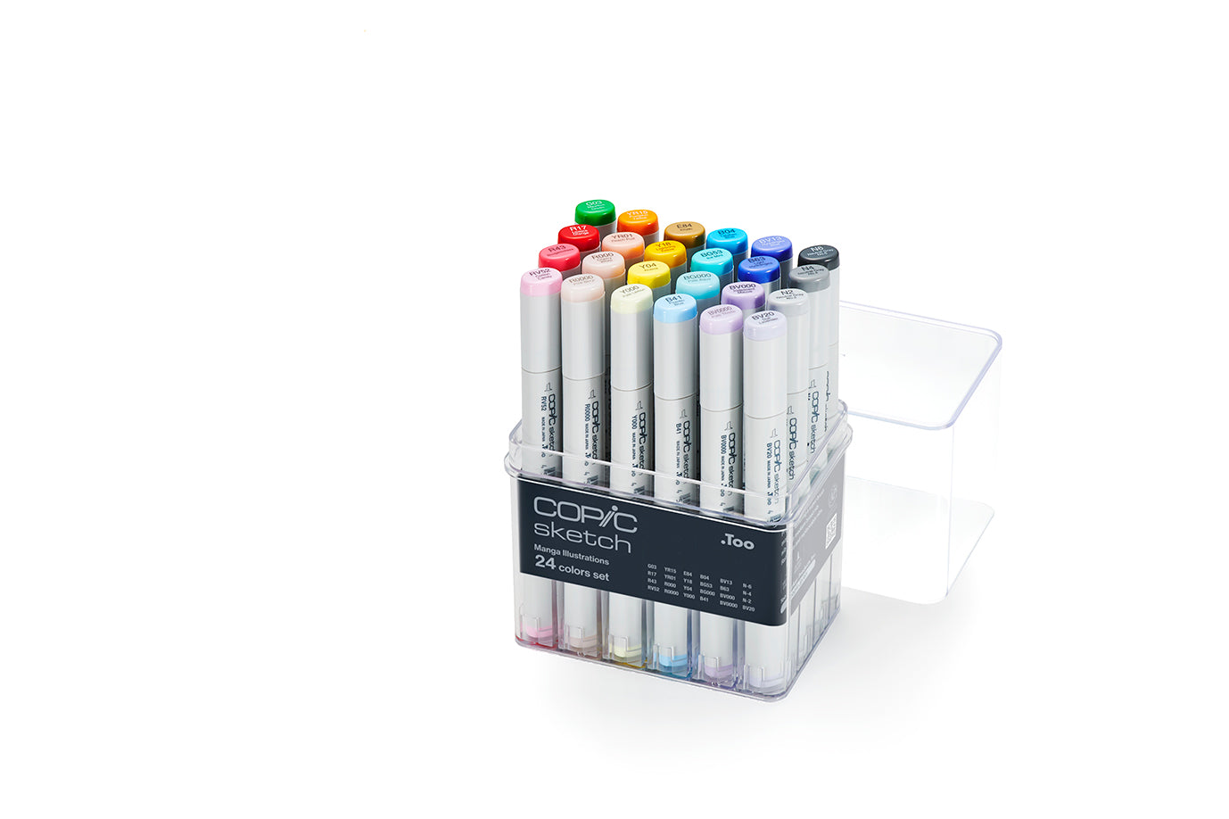 Copic Sketch Markers: 24 Color Manga Illustration Set