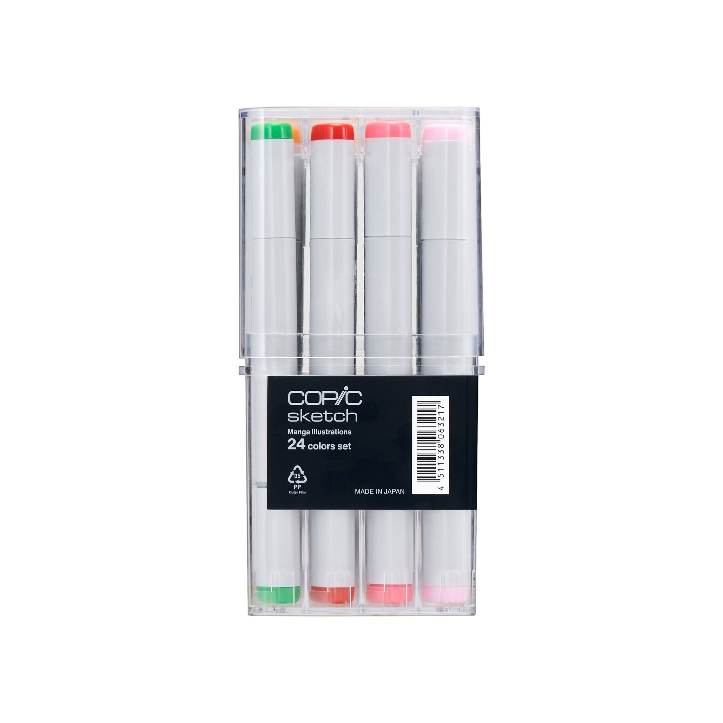 Copic Sketch Markers: 24 Color Manga Illustration Set