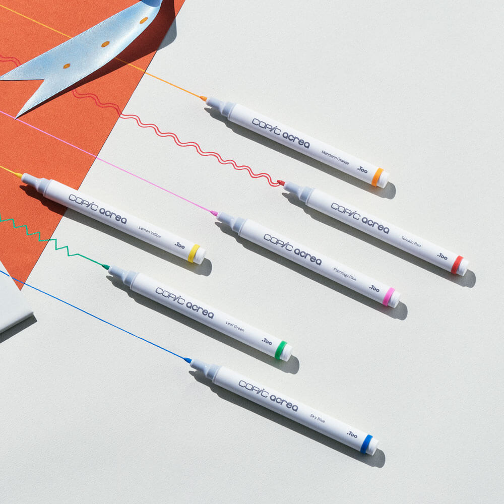 All Individual Copic Acrea Markers