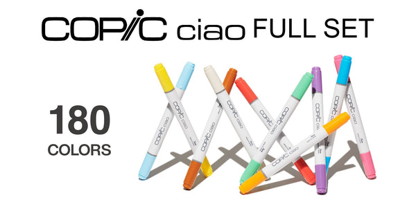 Copic Ciao Marker 180 Color Full Set