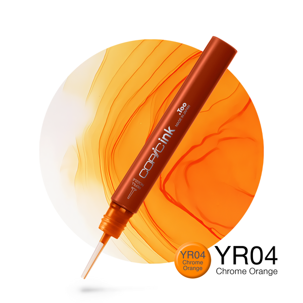 Copic Ink Refill YR04 Chrome Orange <inline style="float: right; margin-right: 10px; background-color: rgb(255, 196, 106);">&nbsp;&nbsp;&nbsp;&nbsp;&nbsp;&nbsp; </inline>