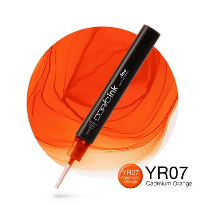 Copic Ink Refill YR07 Cadmium Orange <inline style="float: right; margin-right: 10px; background-color: rgb(242, 111, 57);">&nbsp;&nbsp;&nbsp;&nbsp;&nbsp;&nbsp; </inline>