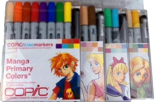 Copic Ciao Manga Kit - Skin Tone Colors Marker Set [Otakufuel/Hime